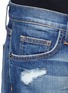 Detail View - Click To Enlarge - CURRENT/ELLIOTT - 'The Fling' ripped slim boyfriend jeans