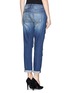Back View - Click To Enlarge - CURRENT/ELLIOTT - 'The Fling' ripped slim boyfriend jeans