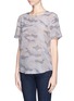 Front View - Click To Enlarge - EQUIPMENT - 'Riley' lace print camouflage T-shirt