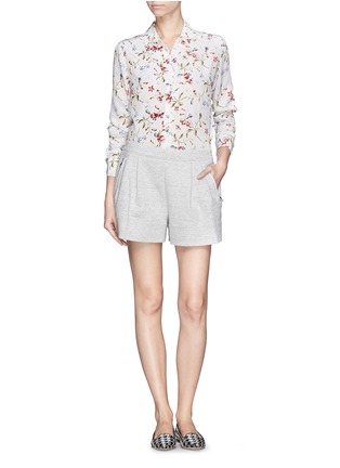 Figure View - Click To Enlarge - EQUIPMENT - 'Brett' floral print silk shirt
