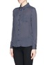 Front View - Click To Enlarge - EQUIPMENT - 'Brett' mini Tokyo star print silk shirt
