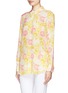 Front View - Click To Enlarge - EQUIPMENT - 'Reese' citrus print silk shirt