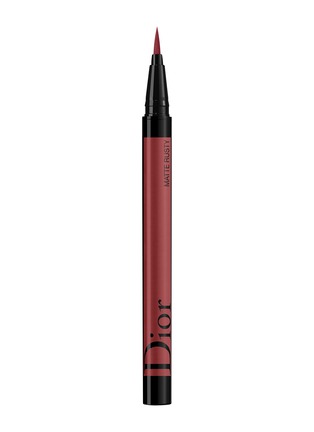 Main View - Click To Enlarge - DIOR BEAUTY - Diorshow On Stage Felt-Tip Eyeliner – 876 Matte Rusty