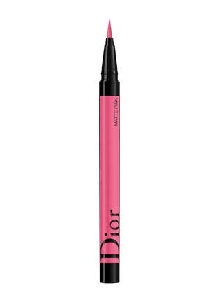 Main View - Click To Enlarge - DIOR BEAUTY - Diorshow On Stage Felt-Tip Eyeliner – 851 Matte Pink