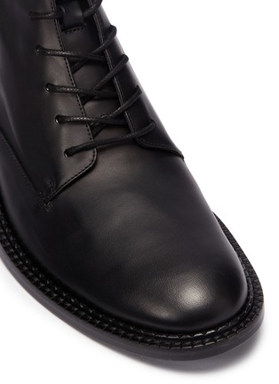 Detail View - Click To Enlarge - VINCE - 'Cabria' leather combat boots