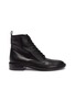 Main View - Click To Enlarge - VINCE - 'Cabria' leather combat boots