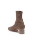 Detail View - Click To Enlarge - VINCE - 'Tasha' cylindrical heel sock knit ankle boots