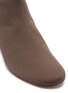 Detail View - Click To Enlarge - VINCE - 'Tasha' cylindrical heel sock knit ankle boots