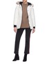 Figure View - Click To Enlarge - CANADA GOOSE - 'Victoria' coyote fur hooded down coat