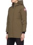 Detail View - Click To Enlarge - CANADA GOOSE - 'Victoria' coyote fur hooded down coat – Fusion Fit