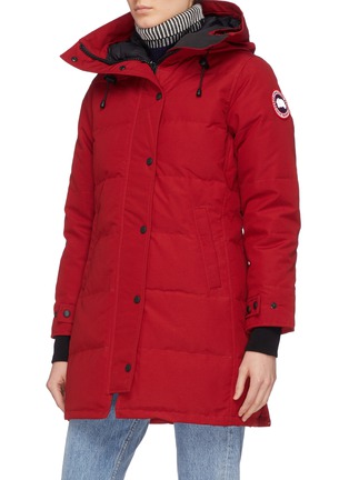 Detail View - Click To Enlarge - CANADA GOOSE - Shelburne' detachable coyote fur hooded down parka