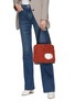 Figure View - Click To Enlarge - DANSE LENTE - 'Margot' shearling leather tote