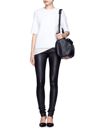 Detail View - Click To Enlarge - ALEXANDERWANG - Rocco studded leather duffle bag