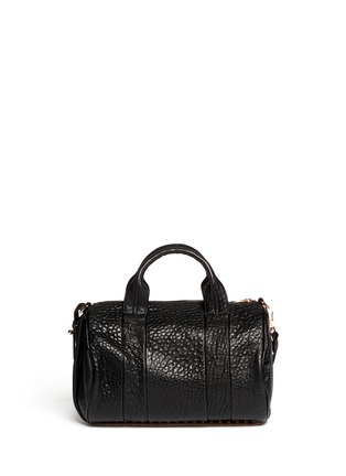 Back View - Click To Enlarge - ALEXANDERWANG - Rocco studded leather duffle bag