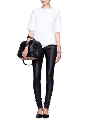 Figure View - Click To Enlarge - ALEXANDERWANG - Rocco studded leather duffle bag