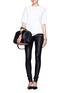 Figure View - Click To Enlarge - ALEXANDERWANG - Rocco studded leather duffle bag
