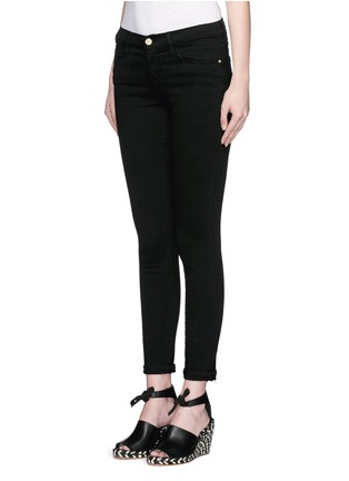Front View - Click To Enlarge - FRAME - 'Le Skinny de Jeanne' stretch jeans
