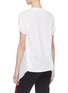 Back View - Click To Enlarge - SANDRINE ROSE - 'The Eleanor' draped outseam T-shirt