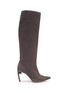 Main View - Click To Enlarge - NICHOLAS KIRKWOOD - 'Mira Pearl' knee high suede boots
