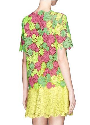 Valentino - Fluo Guipure Lace Top | Women | Lane Crawford