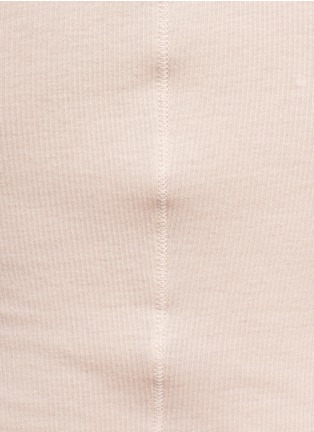 Detail View - Click To Enlarge - VINCE - Cotton-blend rib-jersey tank top
