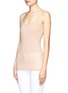 Front View - Click To Enlarge - VINCE - Cotton-blend rib-jersey tank top