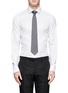 Figure View - Click To Enlarge - PAUL SMITH - Stripe heart print tie