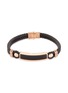 Main View - Click To Enlarge - JOHN HARDY - 'Classic Chain' onyx bronze leather bracelet