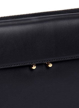 Detail View - Click To Enlarge - MARNI - Fold-over front crossbody bag