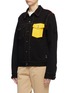 Front View - Click To Enlarge - RAG & BONE - x Disney Mickey Mouse graphic print unisex denim jacket