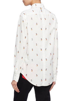Back View - Click To Enlarge - RAG & BONE - x Disney Mickey Mouse 'Fit 2' graphic print unisex shirt