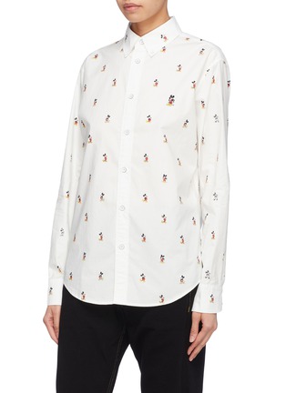 Front View - Click To Enlarge - RAG & BONE - x Disney Mickey Mouse 'Fit 2' graphic print unisex shirt