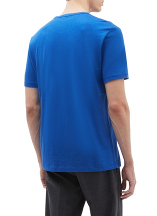 Back View - Click To Enlarge - THEORY - Cotton-cashmere T-shirt
