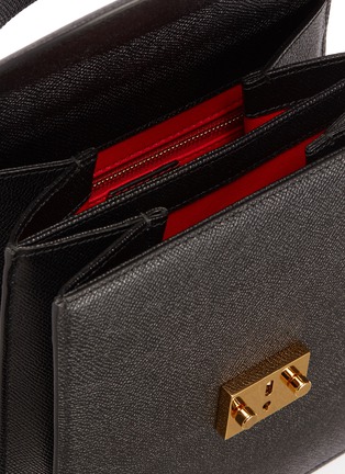 Detail View - Click To Enlarge - MARK CROSS - 'Uptown' saffiano leather crossbody box bag