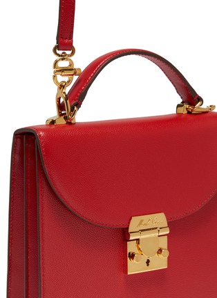 Detail View - Click To Enlarge - MARK CROSS - 'Uptown' leather crossbody box bag