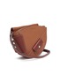 Detail View - Click To Enlarge - JW ANDERSON - 'Bike' leather crossbody bag