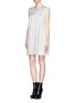 Figure View - Click To Enlarge - 3.1 PHILLIP LIM - V-neck sleeveless dress