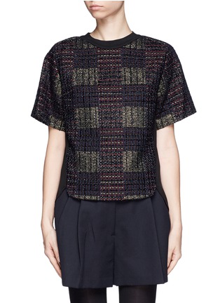 Main View - Click To Enlarge - 3.1 PHILLIP LIM - Tweed front top 