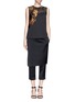 Figure View - Click To Enlarge - 3.1 PHILLIP LIM - Patchwork slim tank top