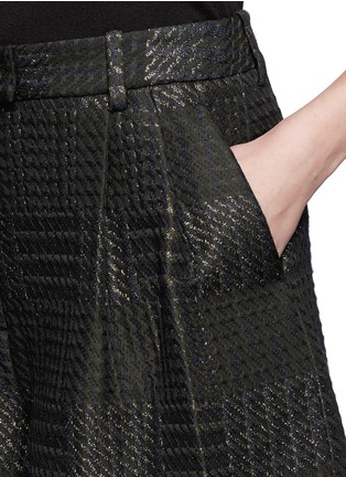 Detail View - Click To Enlarge - 3.1 PHILLIP LIM - Woven houndstooth shorts