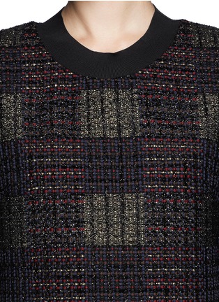 Detail View - Click To Enlarge - 3.1 PHILLIP LIM - Tweed flounce dress