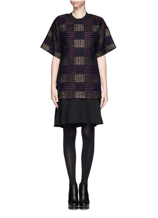 Main View - Click To Enlarge - 3.1 PHILLIP LIM - Tweed flounce dress