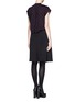Back View - Click To Enlarge - 3.1 PHILLIP LIM - Heart pattern two-piece silk dress