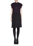 Main View - Click To Enlarge - 3.1 PHILLIP LIM - Heart pattern two-piece silk dress