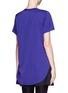 Back View - Click To Enlarge - 3.1 PHILLIP LIM - Side slit silk blouse