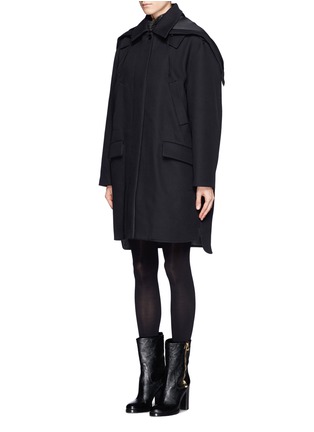 Front View - Click To Enlarge - 3.1 PHILLIP LIM - Detachable hood and collar oversize parka