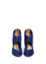 Figure View - Click To Enlarge - AQUAZZURA - 'Bianca' cutout suede sandal booties