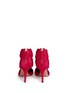 Back View - Click To Enlarge - AQUAZZURA - 'Blondie' caged suede pumps