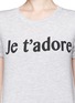 Detail View - Click To Enlarge - WHISTLES - 'Je T'adore' T-shirt