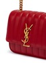  - SAINT LAURENT - 'Vicky' small matelassé leather crossbody bag